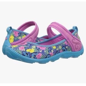 Crocs Mary Jane Shoes with Floral Design